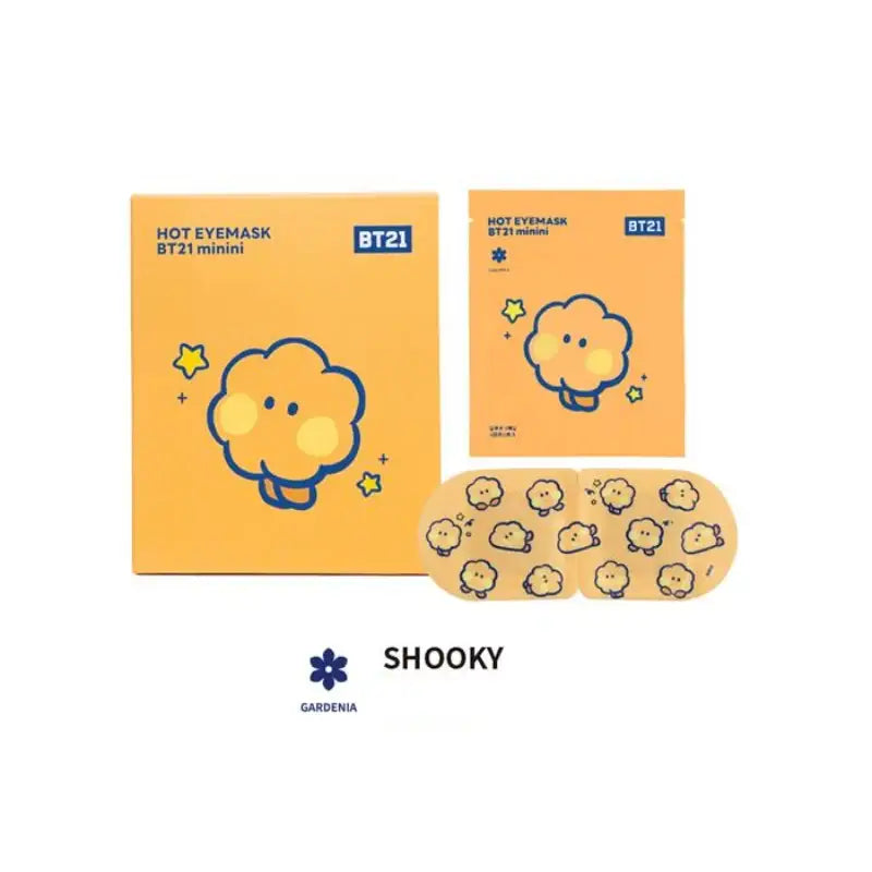 BT21 - Minini Hot Eye Mask - Line Friends - Accessories - Harumio BT21 - Minini Hot Eye Mask - Line Friends - Accessories - Harumio