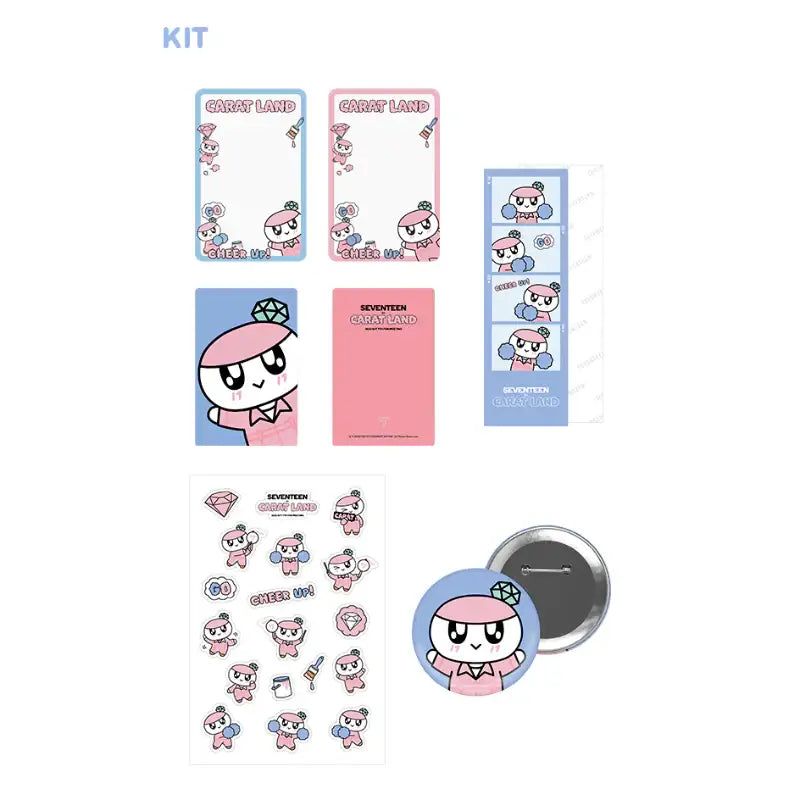 SEVENTEEN - 2023 CARAT LAND - Bongbongee Deco Kit - SEVENTEEN - Deco Kit - Harumio