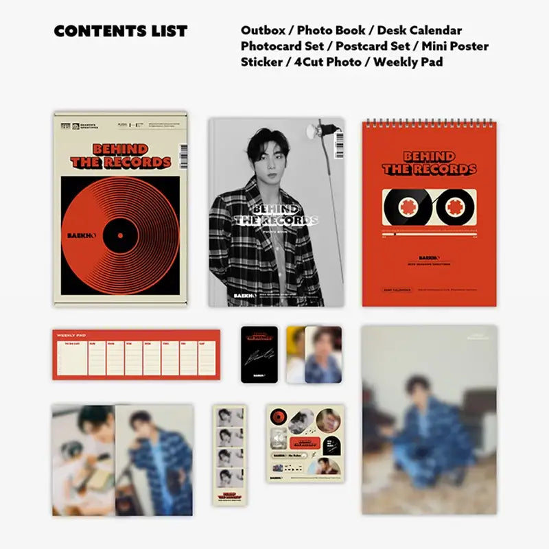 BAEKHO - 2023 Season's Greetings - BEHIND THE RECORDS - BAEKHO - Season's Greetings - Harumio