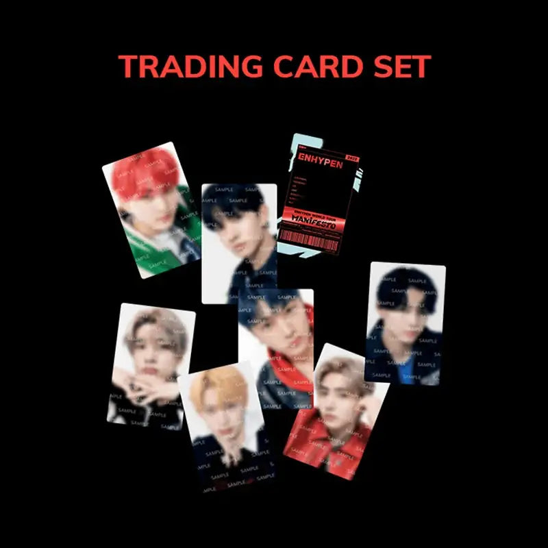 ENHYPEN - MANIFESTO - Trading Card Set - ENHYPEN - Collectible Trading Cards - Harumio