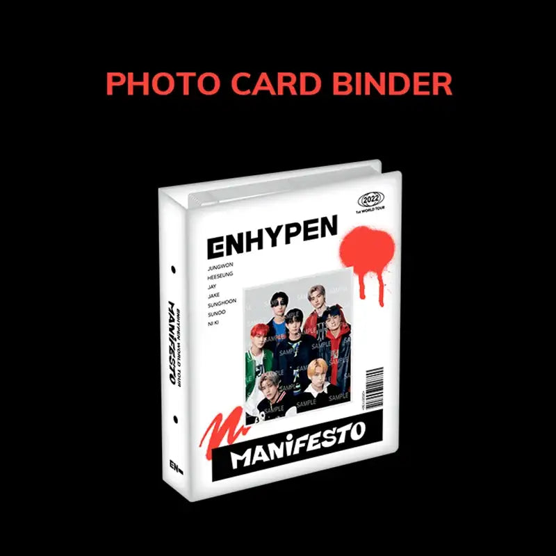 ENHYPEN - MANIFESTO - Photo Card Binder - ENHYPEN - Photo Binder - Harumio