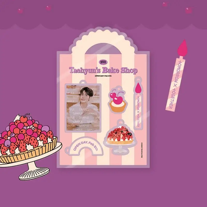 TXT - TAEHYUN - Acrylic Keyring Set - TXT - Keyrings - Harumio