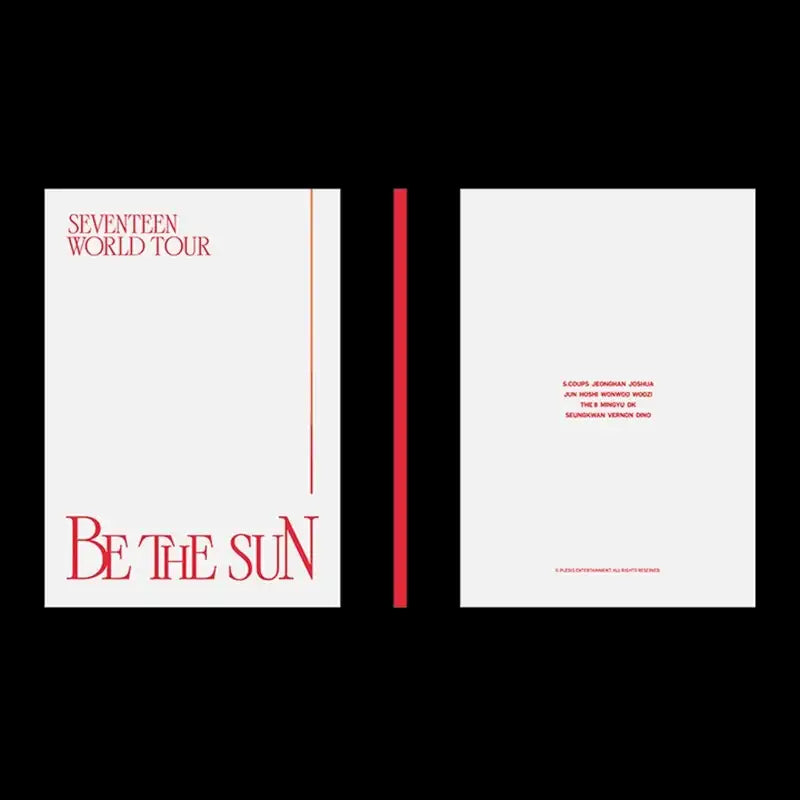 Seventeen - BE THE SUN - Poster Book - SEVENTEEN - Book - Harumio