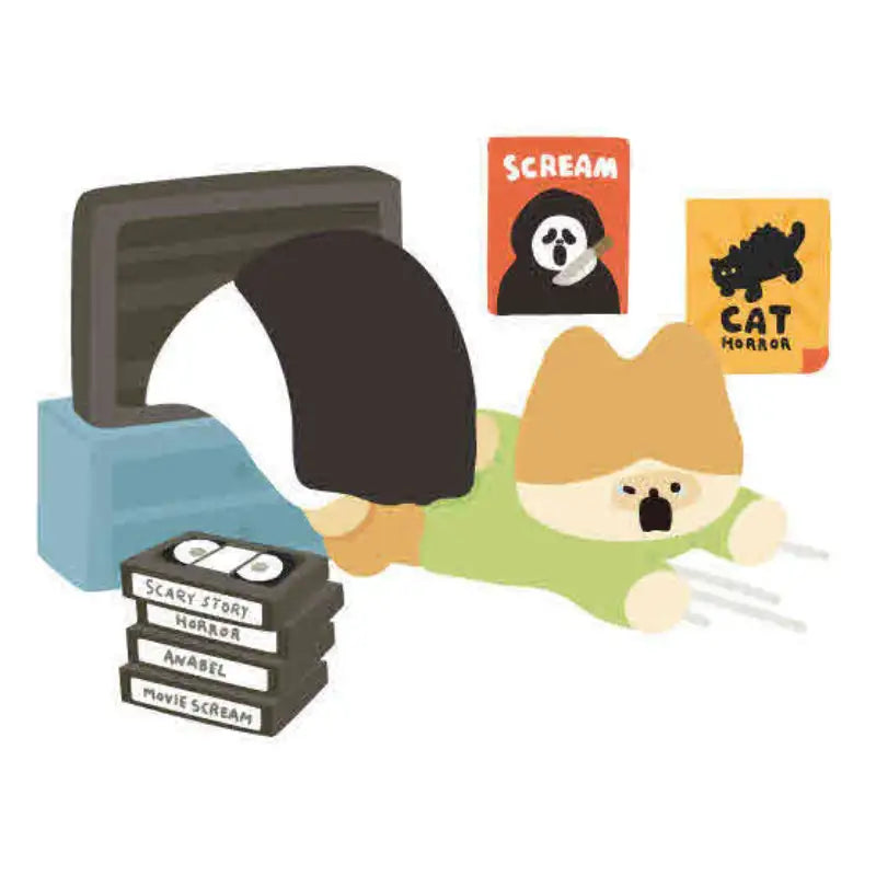 Jelly Crew - Egugu - Horror Movie Seal Sticker - Jelly Crew - Stickers - Harumio Jelly Crew - Egugu - Horror Movie Seal Sticker - Jelly Crew - Stickers - Harumio