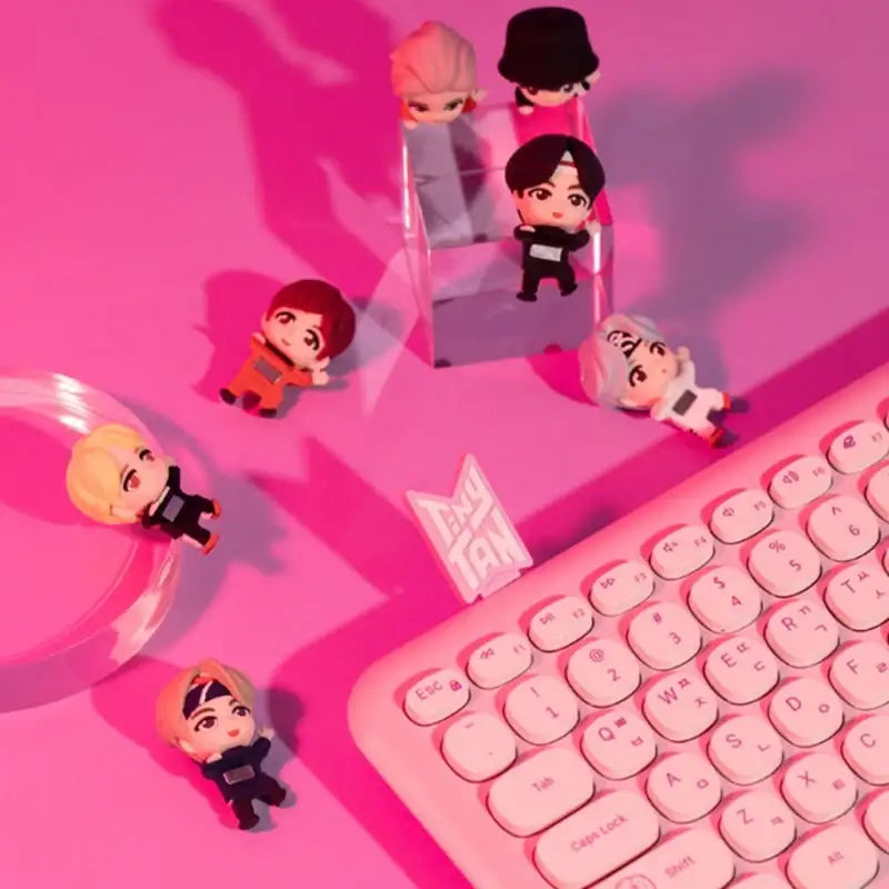 BTS - TinyTan x ROYCHE - Keyboard Magnet Figure - BTS - Keyboard Accessories - Harumio