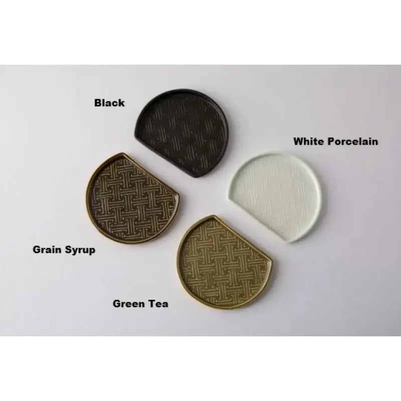 Chaora - Swastika Half Moon Plate - Chaora - Tableware - Harumio Chaora - Swastika Half Moon Plate - Chaora - Tableware - Harumio