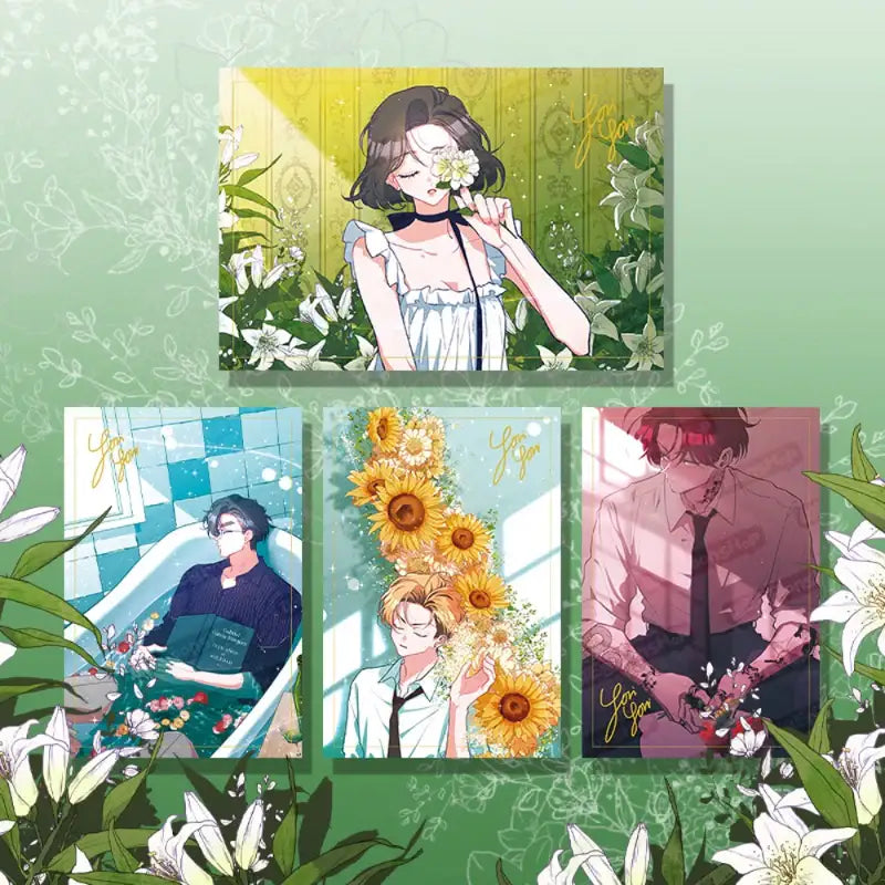 Waikiki Vampire - A Set of Postcards - Webtoon Shop - Postcards - Harumio