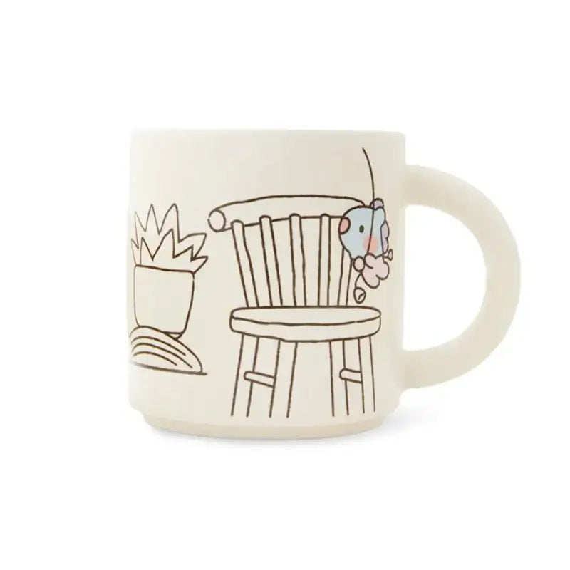 BT21 - Minini Ceramic Mug - LINE FRIENDS - Mugs - Harumio BT21 - Minini Ceramic Mug - LINE FRIENDS - Mugs - Harumio
