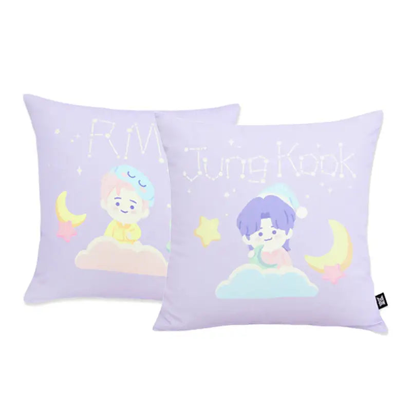 NARA HOME DECO x BT21- TinyTAN Sweet Dreams Cushion Cover - NARA HOME DECO - Pillow Cover - Harumio