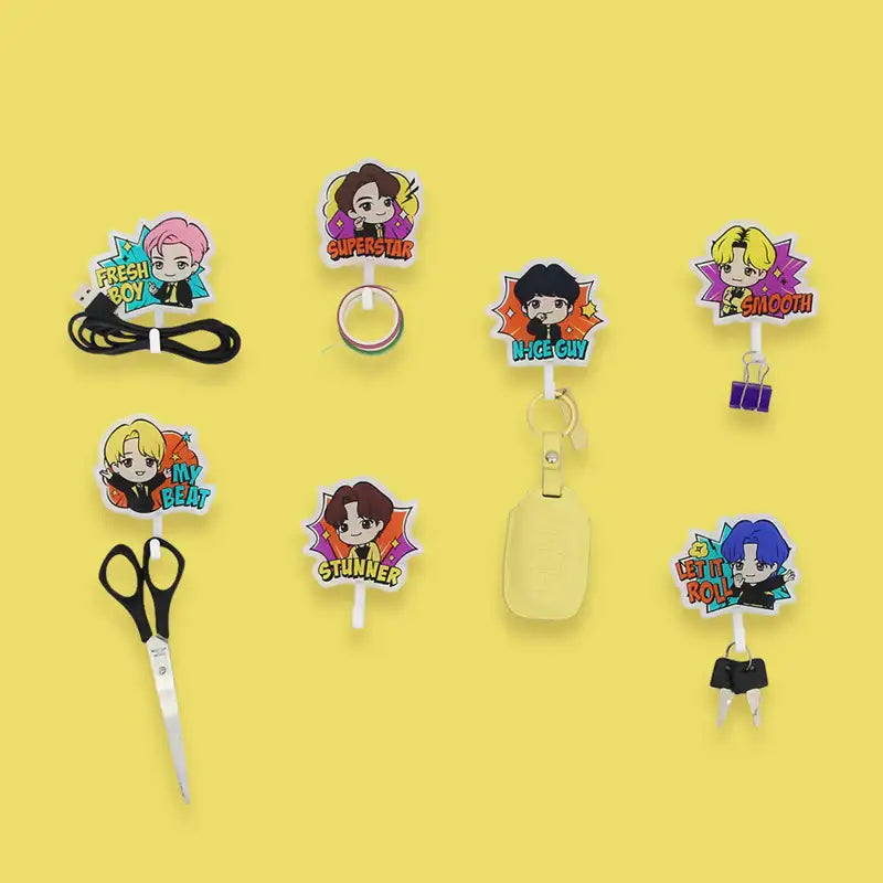 NARA HOME DECO x BT21- TinyTAN Butter Acrylic Hook - NARA HOME DECO - Home & Living - Harumio