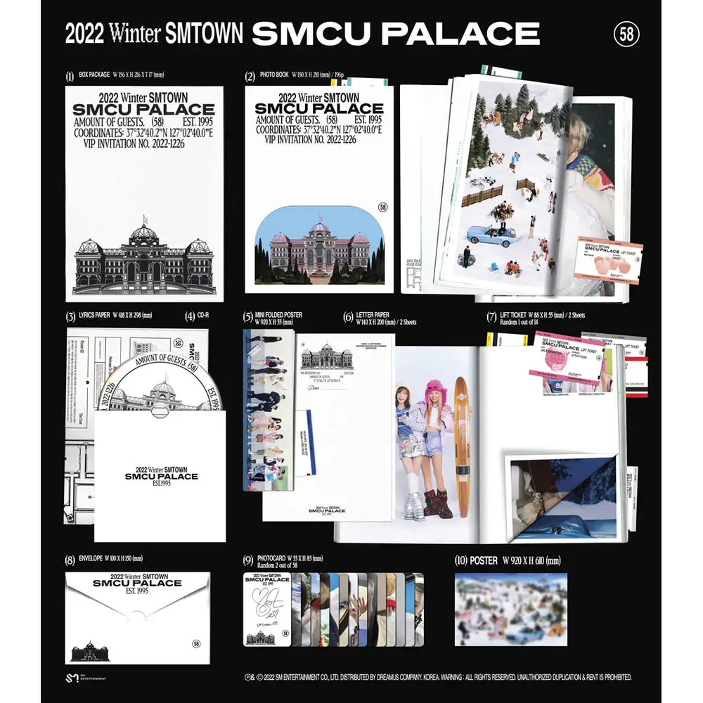 SMTOWN - 2022 Winter SMTOWN : SMCU PALACE (Palace Version) - SM Entertainment - Album - Harumio