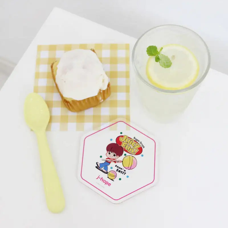 NARA HOME DECO x BT21- TinyTAN Tiny Mart Acrylic Coaster - NARA HOME DECO - Home & Living - Harumio
