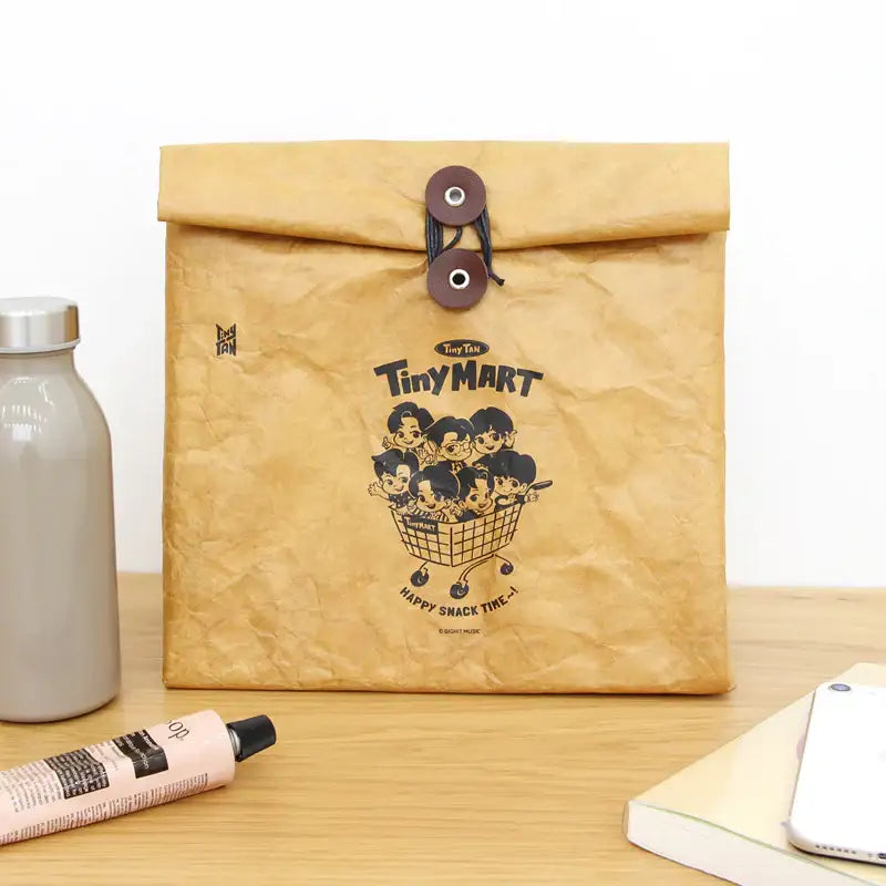 NARA HOME DECO x BT21- TinyTAN Tiny Mart Snack Time Lunch Bag - NARA HOME DECO - Lunch Bag - Harumio