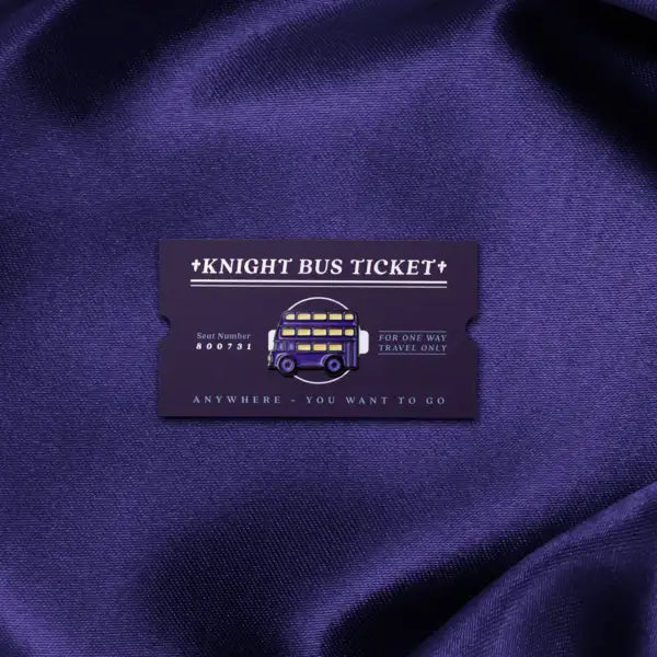 Pinawakens - Harry Potter Pins - Knight Bus Ticket Pin Badge - Pinawakens - Accessories - Harumio Pinawakens - Harry Potter Pins - Knight Bus Ticket Pin Badge - Pinawakens - Accessories - Harumio
