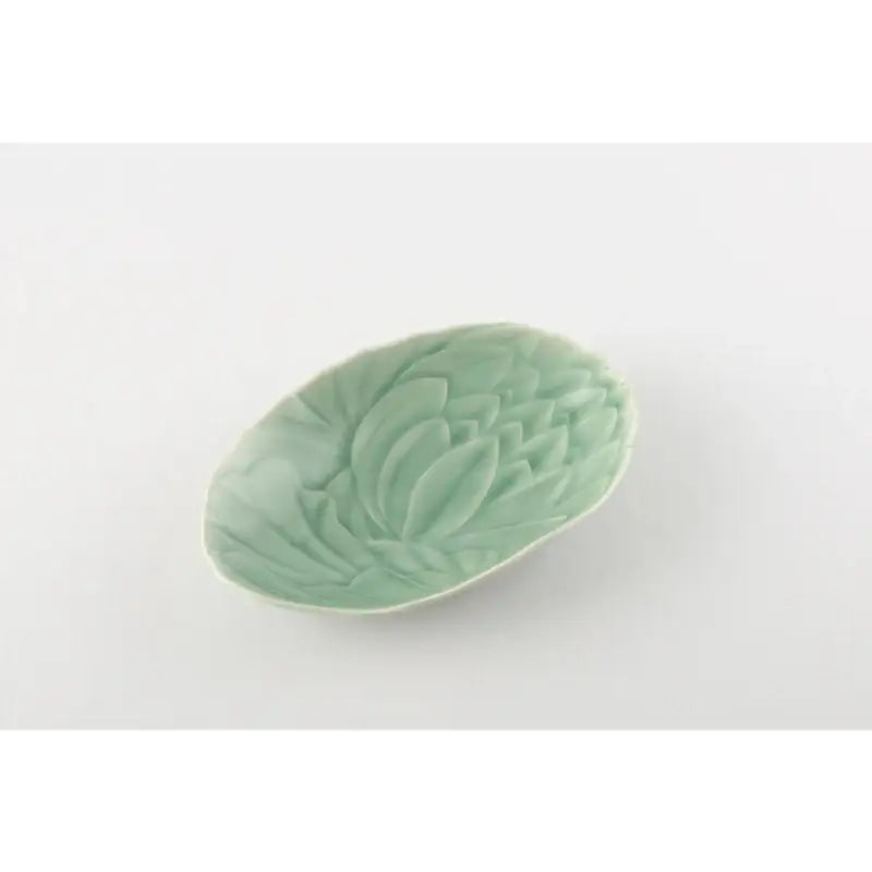 Chaora - Celadon Lotus Ellipse Bowl - Chaora - Tableware - Harumio Chaora - Celadon Lotus Ellipse Bowl - Chaora - Tableware - Harumio