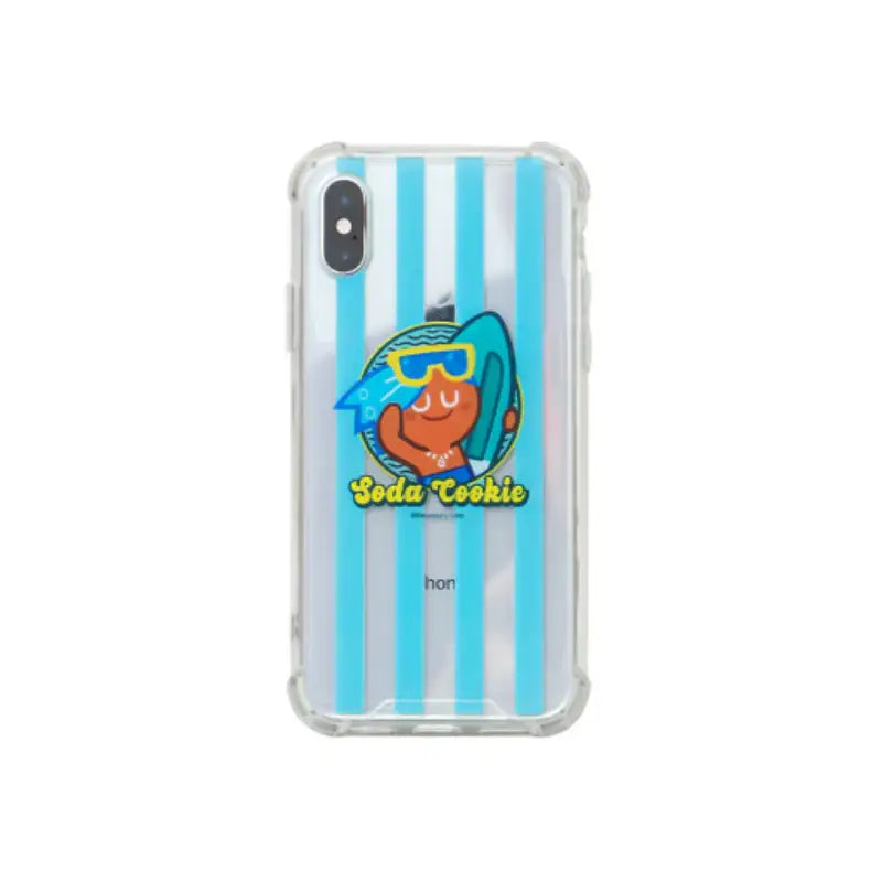 Cookie Run x Caseflex - Transparent Gel Hard iPhone Case - Cookie Run - Accessories - Harumio Cookie Run x Caseflex - Transparent Gel Hard iPhone Case - Cookie Run - Accessories - Harumio