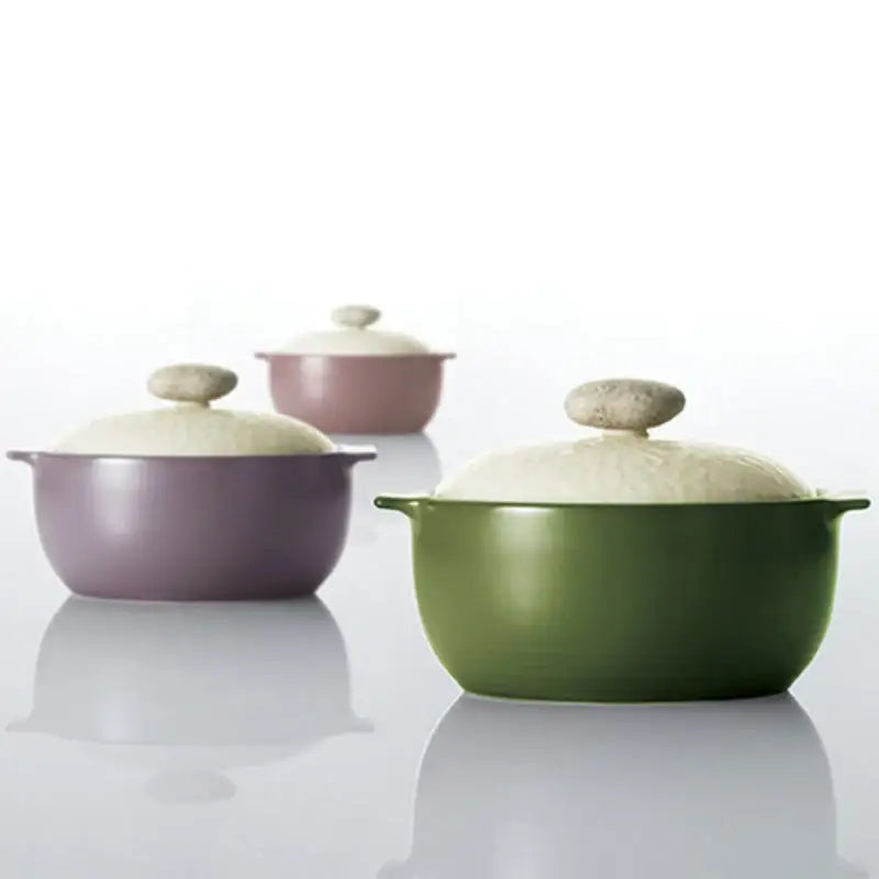 Neoflam - Kiesel Earthenware Set Of 3 - Neoflam - Earthenware - Harumio