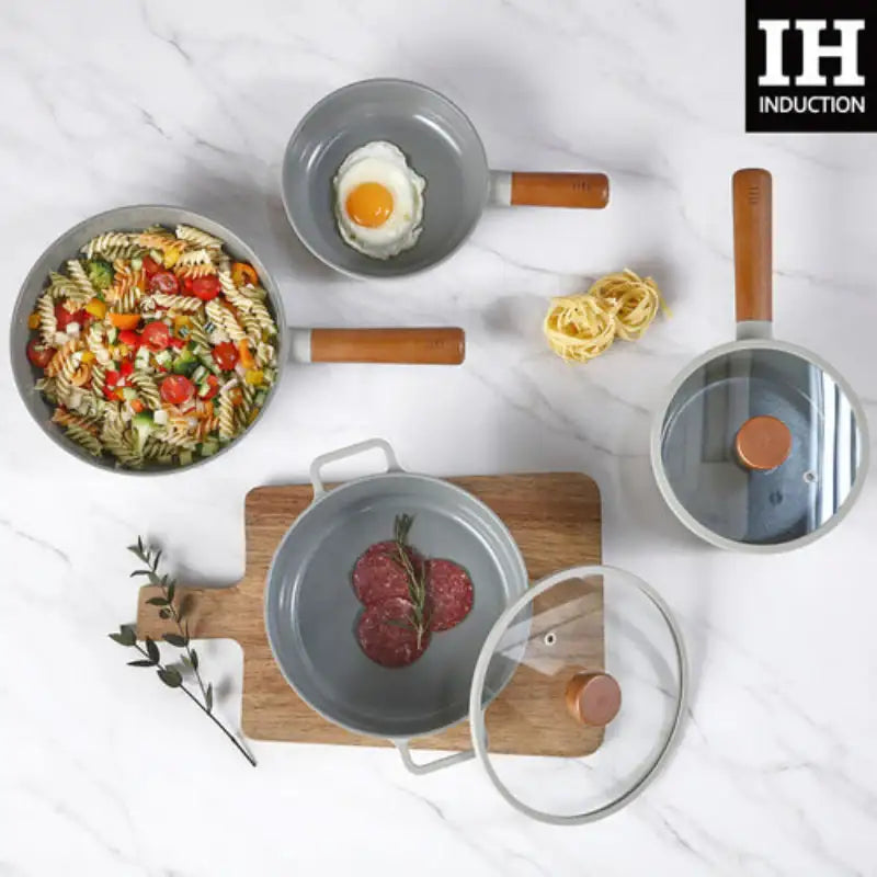 Neoflam - FIKA Reserve Cookware Set Of 7 - Neoflam - Cookware Sets - Harumio Neoflam - FIKA Reserve Cookware Set Of 7 - Neoflam - Cookware Sets - Harumio