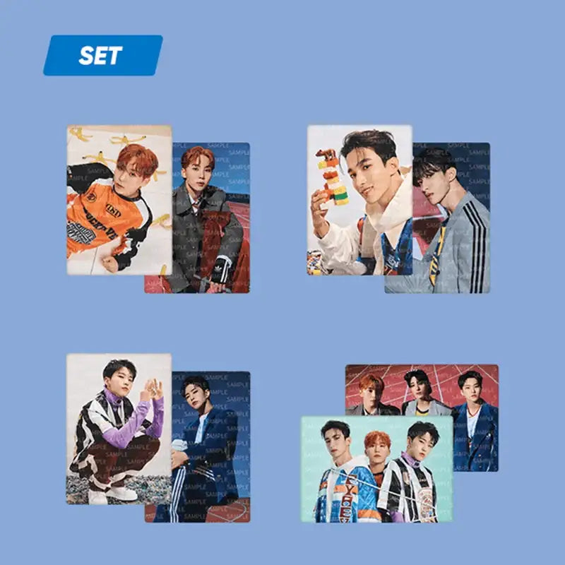 Seventeen - SECOND WIND - Lenticular Photo Set - SEVENTEEN - Lenticular Photo Cards - Harumio Seventeen - SECOND WIND - Lenticular Photo Set - SEVENTEEN - Lenticular Photo Cards - Harumio