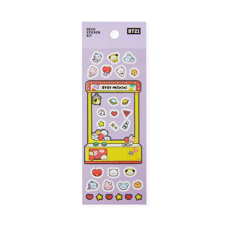 BT21 - Minini Deco Sticker - LINE FRIENDS - Accessories - Harumio BT21 - Minini Deco Sticker - LINE FRIENDS - Accessories - Harumio