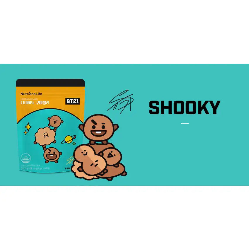 Nutrione x BT21 - Gummy Jelly - Nutrione - Vitamins - Harumio Nutrione x BT21 - Gummy Jelly - Nutrione - Vitamins - Harumio