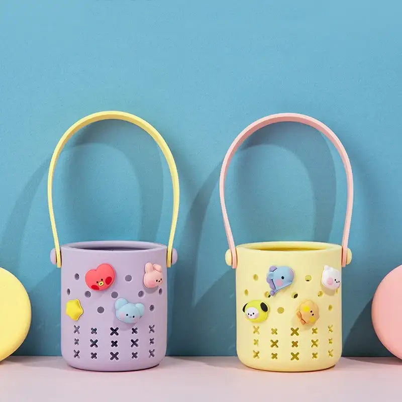 BT21 x Royche - Minini Silica Gel Case - Royche - Silica Gel Case - Harumio