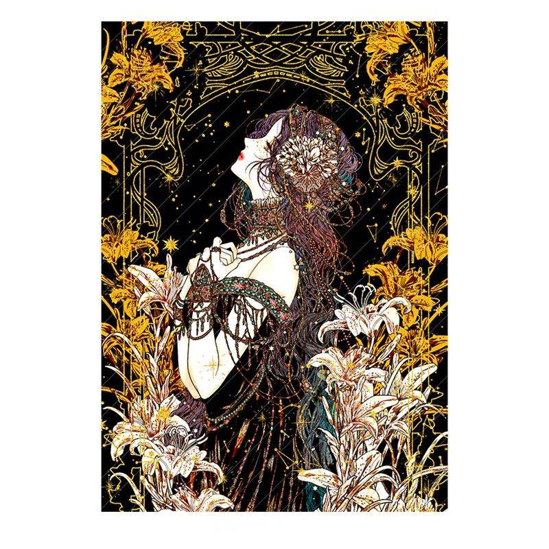 Libet - Gem Gold Foil Postcard Set - Libet - Stationary - Harumio Libet - Gem Gold Foil Postcard Set - Libet - Stationary - Harumio
