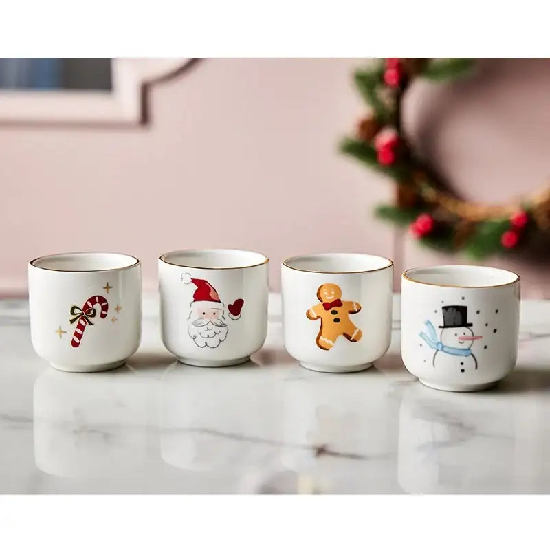 Korean Winter Story - Soju Glass Set - Modern House - Soju Glass - Harumio