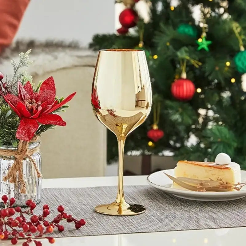 Korean All Gold - Wine Glass & Brandy Glass - Modern House - Wine Glass - Harumio