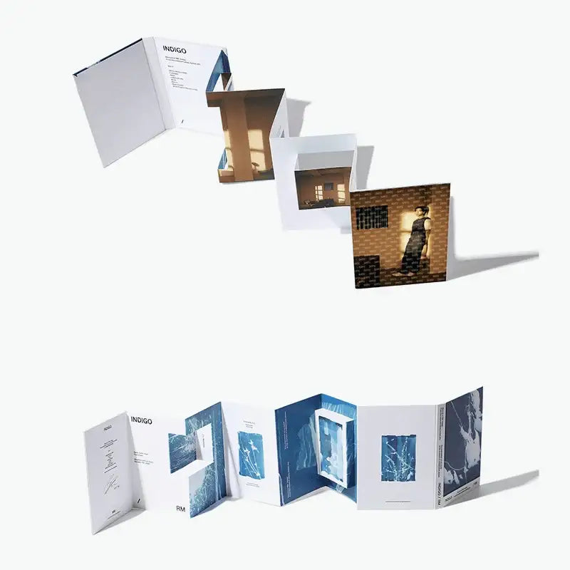 BTS RM - Indigo - Folding Photo Book - BTS - Photobook - Harumio BTS RM - Indigo - Folding Photo Book - BTS - Photobook - Harumio