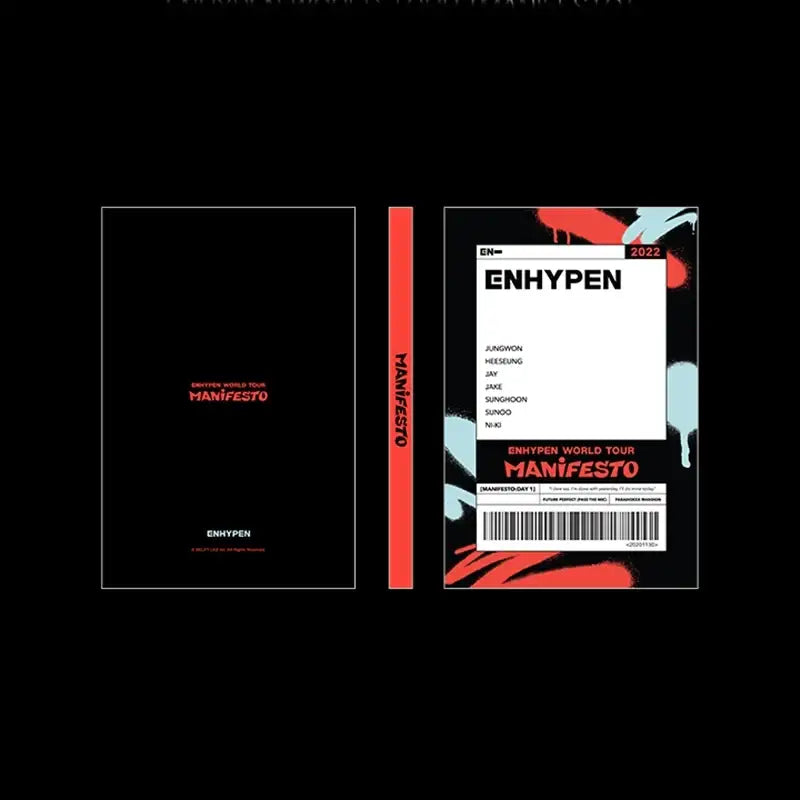 ENHYPEN - MANIFESTO - Postcard Book - ENHYPEN - Postcards - Harumio ENHYPEN - MANIFESTO - Postcard Book - ENHYPEN - Postcards - Harumio