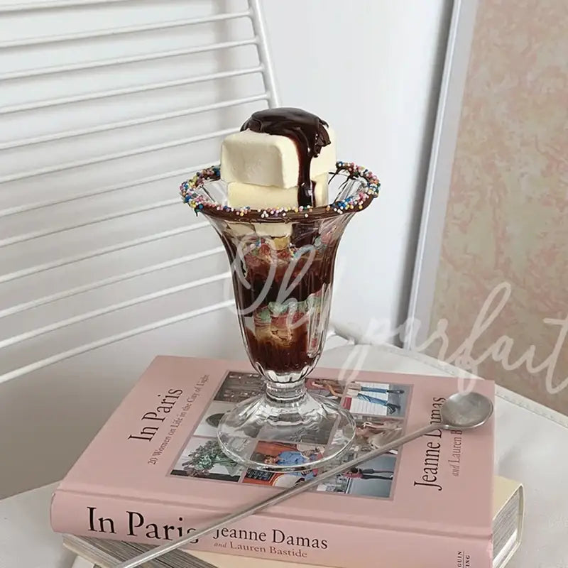 Like A Cafe - Days Sundae Dessert Glass - Like A Cafe - Home & Living - Harumio Like A Cafe - Days Sundae Dessert Glass - Like A Cafe - Home & Living - Harumio