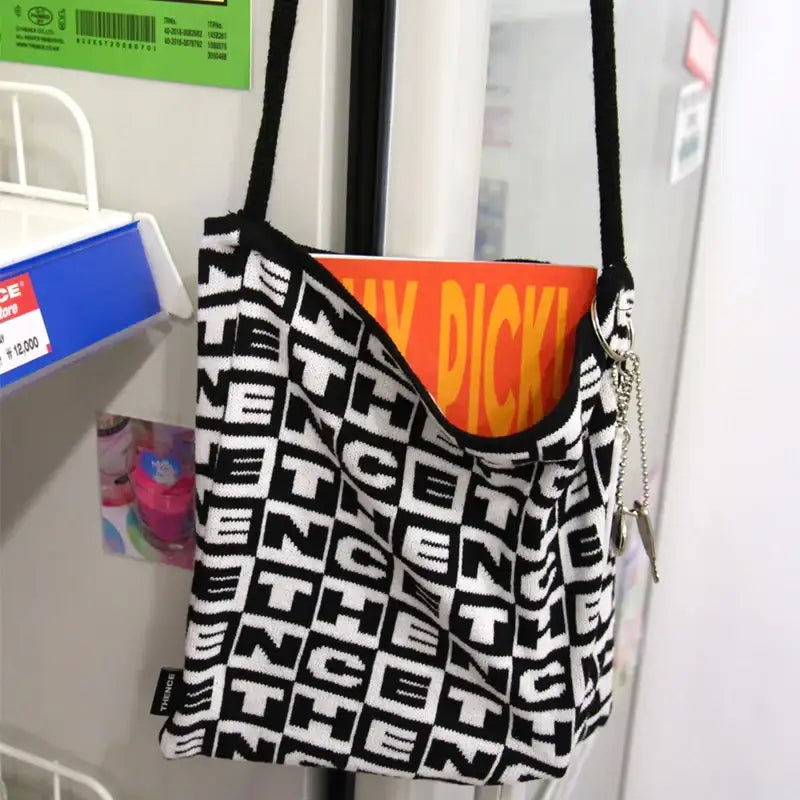 THENCE - Knit Mini Cross Bag CB Logo - THENCE - Bags - Harumio THENCE - Knit Mini Cross Bag CB Logo - THENCE - Bags - Harumio