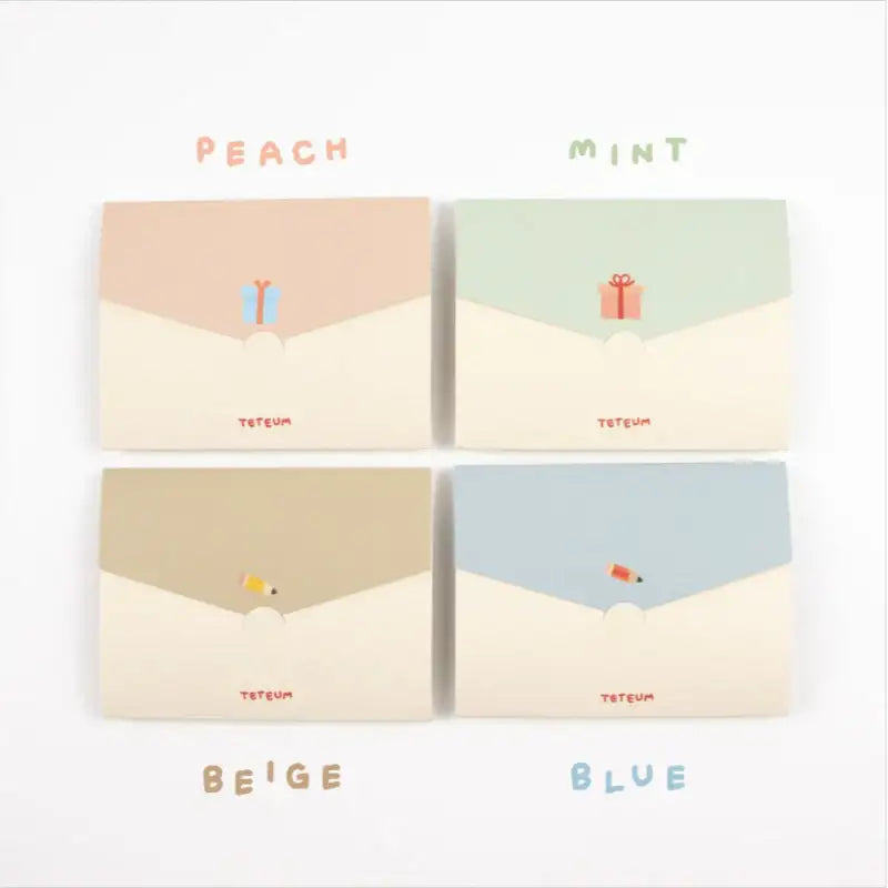 Teteum - Mini Folding Card - Teteum - Folding Cards - Harumio