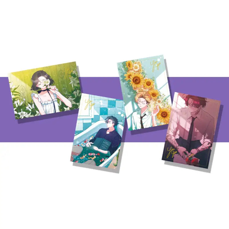 Waikiki Vampire - A Set of Postcards - Webtoon Shop - Postcards - Harumio