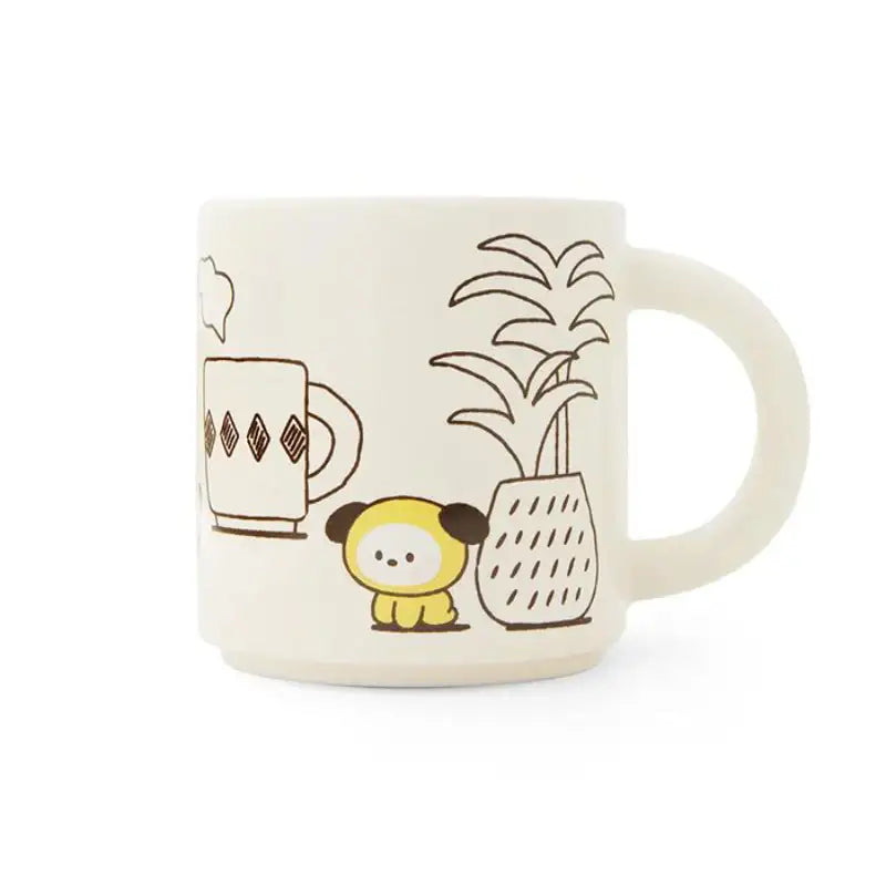 BT21 - Minini Ceramic Mug - LINE FRIENDS - Mugs - Harumio BT21 - Minini Ceramic Mug - LINE FRIENDS - Mugs - Harumio