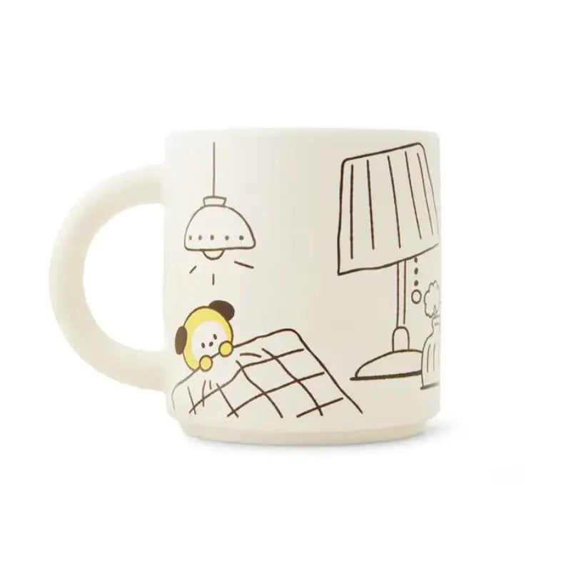 BT21 - Minini Ceramic Mug - LINE FRIENDS - Mugs - Harumio BT21 - Minini Ceramic Mug - LINE FRIENDS - Mugs - Harumio