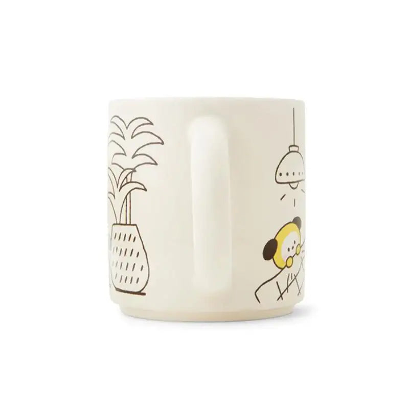 BT21 - Minini Ceramic Mug - LINE FRIENDS - Mugs - Harumio BT21 - Minini Ceramic Mug - LINE FRIENDS - Mugs - Harumio