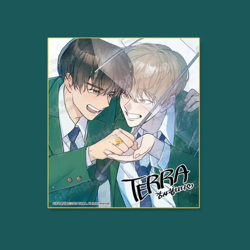 Spinach Bouquet - Illustration Colored Paper - Webtoon Shop - Illustration Colored Paper - Harumio