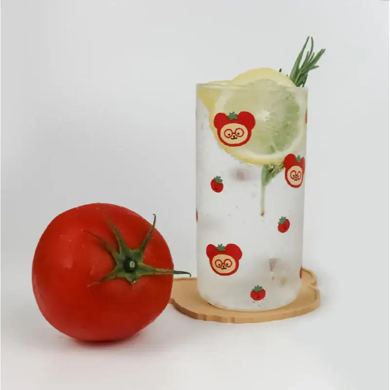 Teteum - Tomato Glass Cup - Teteum - Tableware - Harumio Teteum - Tomato Glass Cup - Teteum - Tableware - Harumio