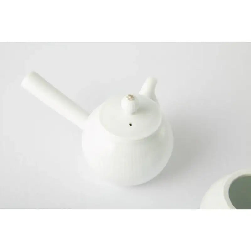 Chaora - White Porcelain Striped Tea Set (3 Pax) - Chaora - Tableware - Harumio