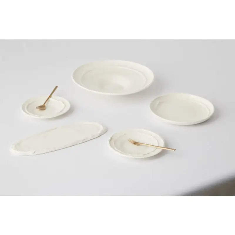 Chaora - White Memories Plate - Chaora - Tableware - Harumio