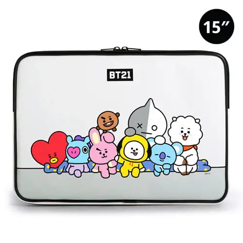 BT21 x Monopoly - PU Laptop Pouch 15" - Monopoly - Bag - Harumio