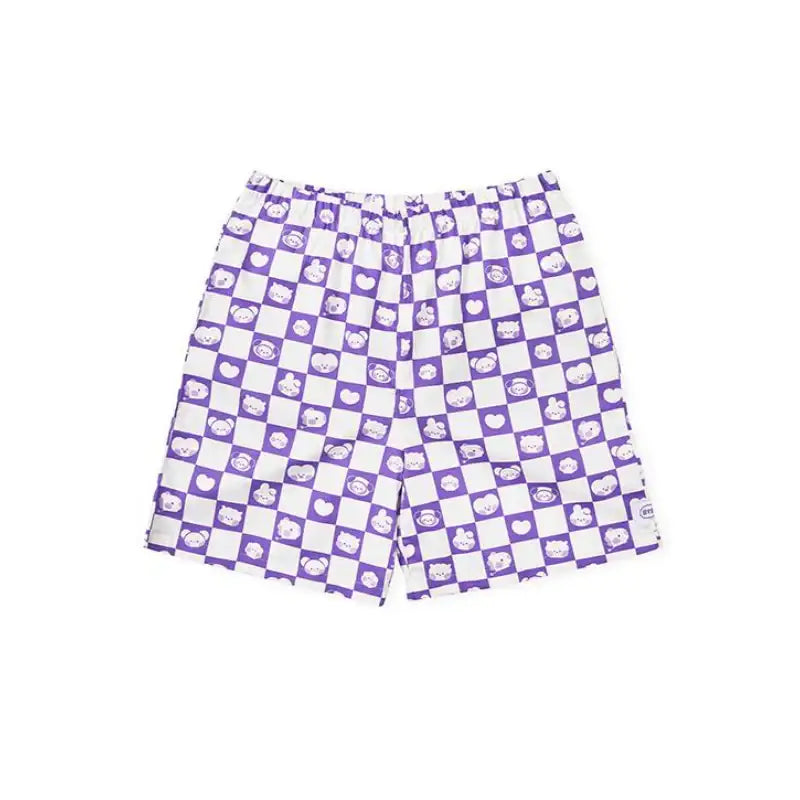 BT21 - Minini Woven Pajama Set - Line Friends - Pajamas - Harumio BT21 - Minini Woven Pajama Set - Line Friends - Pajamas - Harumio