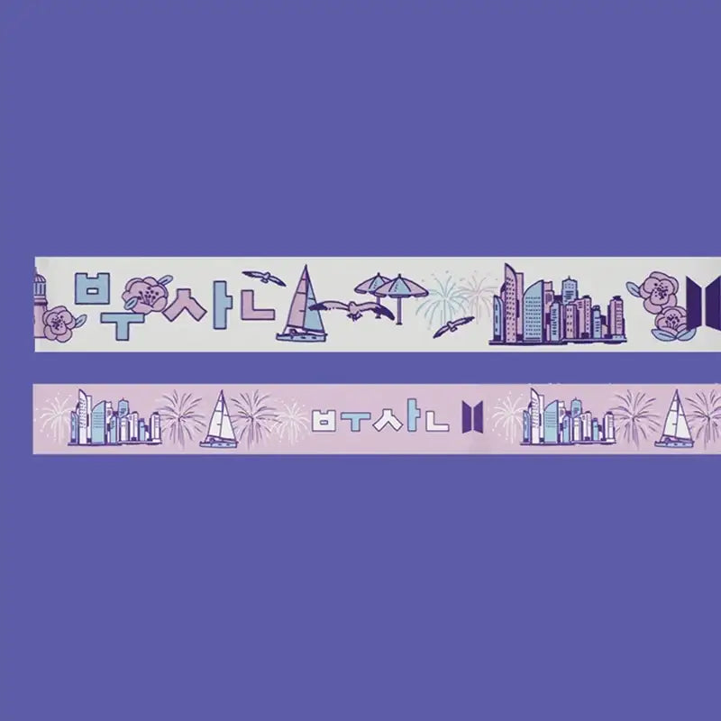 BTS - Yet To Come In BUSAN - City Masking Tape Set Busan - BTS - Masking Tape - Harumio BTS - Yet To Come In BUSAN - City Masking Tape Set Busan - BTS - Masking Tape - Harumio