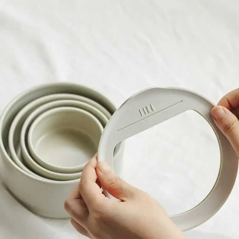 Neoflam - FIKA Ceramic Container Set Of 6 - Neoflam - Food Container - Harumio Neoflam - FIKA Ceramic Container Set Of 6 - Neoflam - Food Container - Harumio