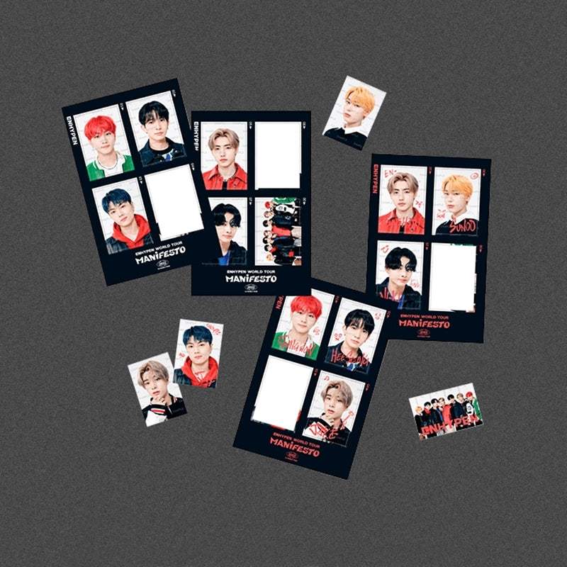 ENHYPEN - MANIFESTO - 4 Cuts Sticker Set - ENHYPEN - Stickers - Harumio ENHYPEN - MANIFESTO - 4 Cuts Sticker Set - ENHYPEN - Stickers - Harumio