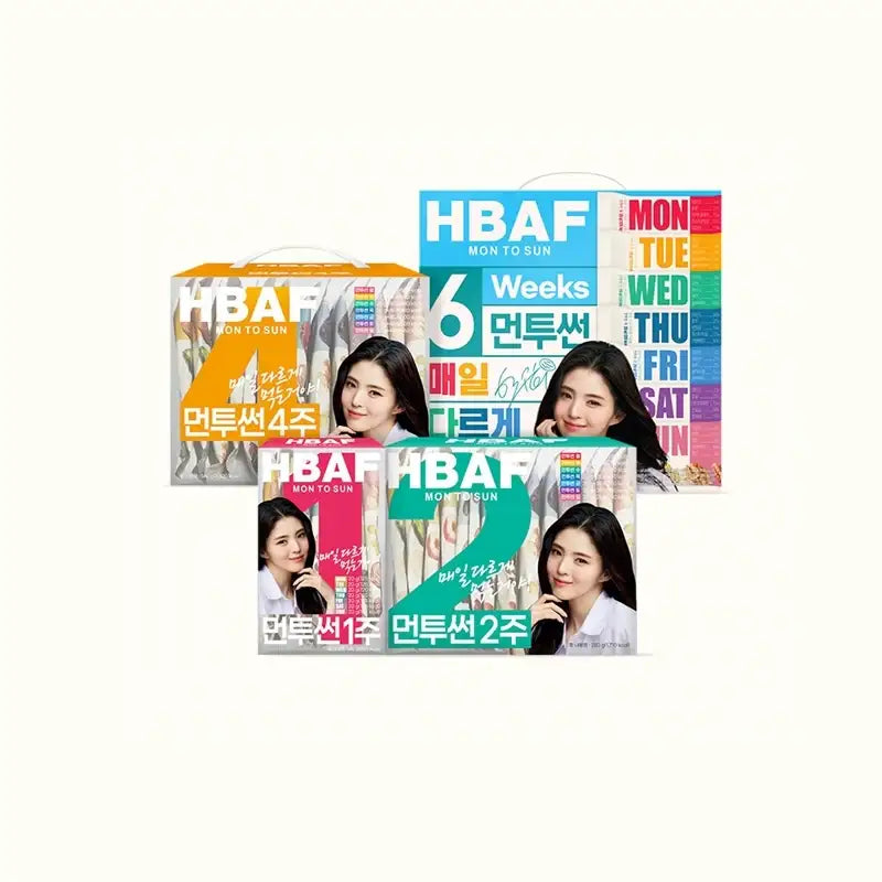 HBAF Mon to Sun Daily Nuts (6 Weeks) - HBAF - Snack - Harumio HBAF Mon to Sun Daily Nuts (6 Weeks) - HBAF - Snack - Harumio