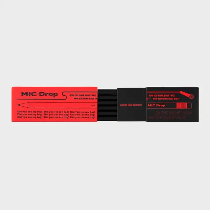 BTS - MIC Drop - Pencil Set - BTS - Stationery - Harumio BTS - MIC Drop - Pencil Set - BTS - Stationery - Harumio