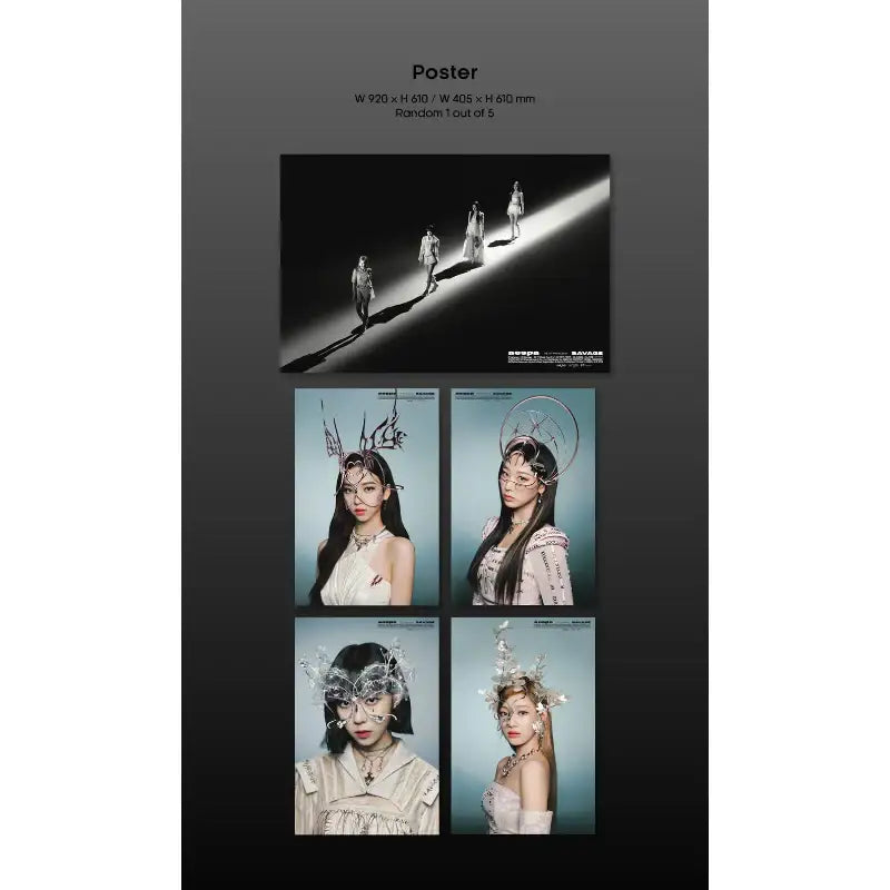 aespa - 1st Mini Album - Savage - SM Entertainment - Album - Harumio aespa - 1st Mini Album - Savage - SM Entertainment - Album - Harumio